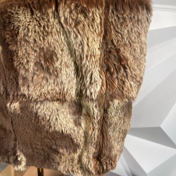 🌟Chanel🌟 Fur Tote Bag with Removable Pouch Rabbit Fur - Picture 13 of 14